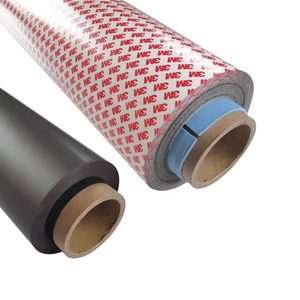 <span class=keywords><strong>Tableau</strong></span> magnétique souple personnalisé 620mmx30m en caoutchouc, épaisseur 0,6mm, avec <span class=keywords><strong>adhésif</strong></span> amovible pour découpe - Product Image 2