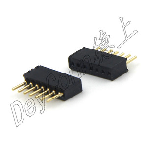 Conector <span class=keywords><strong>Bonico</strong></span> PH1.27*2.2-1*10T de Latón con Contactos de PPS Electrochapados, Espaciado de 1.27mm, Altura de Plástico 2.2, Fila Única, Inserción Directa - Product Image 2