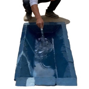 Revêtement acrylique imperméable de haute qualité pour étangs extérieurs, piscines, toitures, murs, sous-sols avec garantie de 5 ans, réparation des fuites - Product Image 1