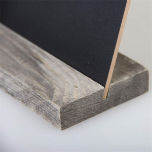 Mini tableau noir de table en bois de style rustique - Product Image 6