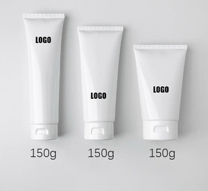 วัสดุบรรจุภัณฑ์เครื่องสำอางพลาสติก PE รูปทรงสี่เหลี่ยม ขนาด 3-400 มล. ขวดปั๊มแบบกดหลายขนาด พร้อมสายรัดแบบเปล่า ผิวสัมผัสแบบไหม - Product Image 2