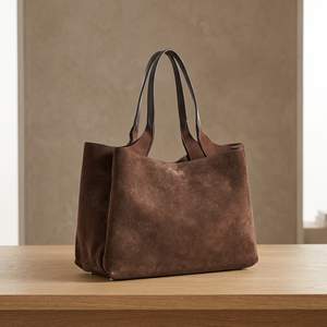 Fancy Durable Genuine Leather Soft Eco-friendly Waterproof Zipper Lightweight <b>Women's</b> Clutch Crossbody Shoulder Strap 3L+ Large - Product Image 5