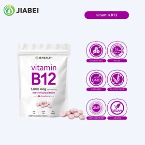 Integratore Alimentare di Vitamina <span class=keywords><strong>B12</strong></span> a Marchio Privato, OEM/ODM, Supporta il Metabolismo Energetico degli Adulti - Product Image 1