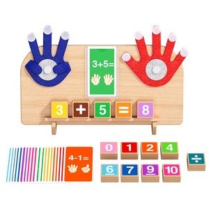 Table d'activités multifonctionnelle en bois pour <span class=keywords><strong>l</strong></span>'apprentissage de <span class=keywords><strong>l</strong></span>'<span class=keywords><strong>alphabet</strong></span> et des chiffres, avec feutre et jouets pour tout-petits - Product Image 1