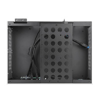 Mini-ITX Horizontal Desktop HTPC, Carcasa Pequeña de Aleación de Aluminio, Chasis de Torre Media, Producto en Existencia