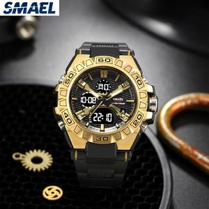 Reloj Deportivo Digital Inteligente SMAEL 8071 con Pantalla LED, Alarma, Cronómetro, Resistente al Agua 50 Bar, Reloj de Moda para Hombre - Product Image 3