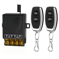 Venta Directa de Fábrica: Control Remoto Inalámbrico RF de 433MHz, Metálico, de 1 a 4 Teclas, Transmisor de Aprendizaje AB 1527