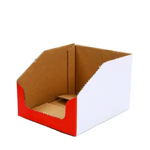 零售商店货架就绪托盘运输纸箱展示纸盒包装