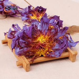 Pétalos de Flor de Loto Azul Hechos a Mano para Hierbas Aromáticas, Repostería, Cócteles, Té, Triturados/Enteros, en Bolsa - Product Image 2