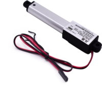 Mini actionneur linéaire 24V 12V pour robots Course 50mm Charge 20N Vitesse 10 mm/s Construction à aimant permanent
