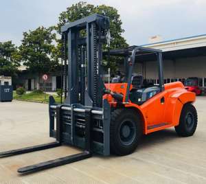 פנימי בעירה מלגזה cpd120j יציב ועמיד <span class=keywords><strong>12</strong></span> טון כבדה מלגזה מכונות דיזל מלגזה - Product Image 1