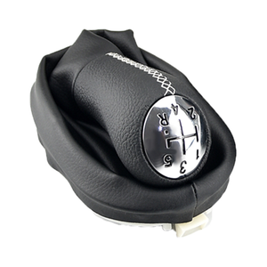 Pommeau de levier de vitesse universel en cuir pour <span class=keywords><strong>Renault</strong></span> <span class=keywords><strong>Clio</strong></span> II Manuel Dual Car Product - Product Image 5
