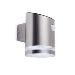 Luz <span class=keywords><strong>de</strong></span> pared Solar moderna LED <span class=keywords><strong>de</strong></span> acero inoxidable con <span class=keywords><strong>Sensor</strong></span> <span class=keywords><strong>de</strong></span> <span class=keywords><strong>movimiento</strong></span> para jardín, Patio al aire libre, decoración <span class=keywords><strong>de</strong></span> pared, lámpara <span class=keywords><strong>de</strong></span> pared Led inalámbrica - Product Image 2