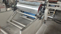 Machine de stratification d'extrusion de papier de film PE non tissé non tissé d'occasion d'occasion de 1800mm