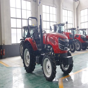 China hot-selling farm 4X4 wheel, 4WD, 50HP, 60HP, 70HP, 90HP tractor with front loader, low-priced agricultural tractor - Product Image 5