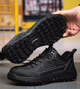 Chaussures de sécurité unisexes à lacets, résistantes aux perforations, antidérapantes, confortables, épaisses, résistantes à l'usure, respirantes, avec embout composite - Product Image 5