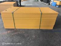 Tapis de protection du sol pour excavatrice à haute capacité de charge, antidérapant, résistant à l'usure, pour la construction, route temporaire, panneau d'accès en HDPE