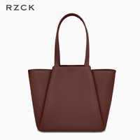 RZCK Minimalistische Vegane Einfarbige Terra Schultertasche Klein/Mittel/Groß 13-15 Zoll Große Kapazität Mehrere Fächer Pendler-Stil