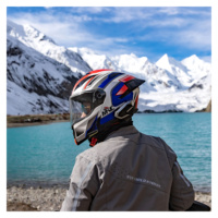 Vente en gros Deux Coques ECE R22.06 Certificat Double Visière Flip Up casque pour moto XS-XXL Taille