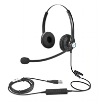 Casque USB Filaire de Haute Qualité Beien avec Micro Anti-Bruit pour Bureau et Centre d'Appels