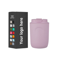 Gobelet isotherme portable en acier inoxydable SS316 de haute qualité, 220 ml, avec couvercle anti-fuite, pour boissons chaudes et froides, idéal comme cadeau