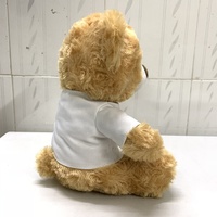 2019 cadeau de noël jouets en peluche promotionnels ours en peluche assis mignon personnalisé