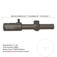Shake 1x30mm Design Polka Tetical Eotech Paper Attachment Used Party 2 Plié Eotech Red Dot Magnifier Combo