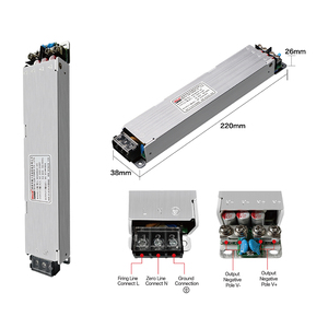 BINAZK超薄型スリムスイッチング<span class=keywords><strong>SMPS</strong></span> LED電源AC Dcコンバータスイッチング電源シングルステップダウントランスフォーマー - Product Image 2
