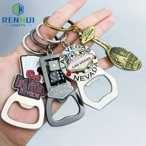 Tùy chỉnh mở chai <span class=keywords><strong>Keychain</strong></span> Móc Chìa Khóa tùy chỉnh thép không gỉ decapsuleur destapadores de cerveza kim loại thẻ bia mở chai - Product Image 1