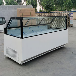 Ticari soğutucu toptan fabrika teslimat vitrin kabinleri Self-service taze gıda soğutucu ekran et ekran soğutucu - Product Image 5