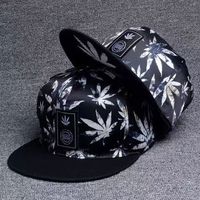 Casquette Snapback de Luxe Style Hip Hop Urbain Unisexe Hommes Femmes Visière Plate Sangle Réglable Tendance Mode Urbaine En Stock Vente en Gros