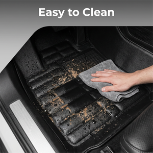 Alfombrillas de Coche de Cuero 5D de Cobertura Total Personalizadas, Ecológicas y de Lujo para <span class=keywords><strong>Renault</strong></span> Megane Fluence <span class=keywords><strong>Scenic</strong></span>, Impermeables y Antideslizantes - Product Image 3