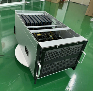 9U 10 GPU Ai Server พร้อม GPU เคส6262สีทองคู่สำหรับ RTX 4090-Stock - Product Image 3