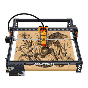 Acmer P1 s Pro <span class=keywords><strong>6W</strong></span> Mini taşınabilir lazer gravür makinesi kesme ahşap kontrplak için yeni OEM diyot MDF kağıt deri kristal AI LAS - Product Image 1