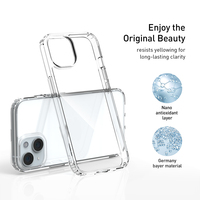 2024 clair acrylique TPU antichoc Business Design étuis pour téléphone portable pour 16 Pro Max Plus