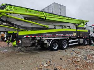 Camion pompe à béton Zoomlion 62m avec moteur diesel, productivité de 18m/h, modèle 49X-6rz-3, Putzmeister Shanghai - Product Image 2