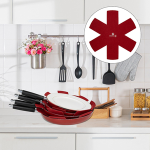 Custom New 2025 Hot Sale Durable Felt Cooking Pot Pad No-Woven Pan Protector - Product Image 4