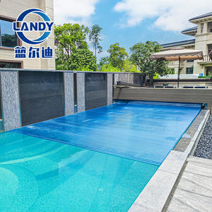 Cubiertas Automáticas de PC <span class=keywords><strong>para</strong></span> <span class=keywords><strong>Piscinas</strong></span> Anti-UV Resistentes al Desgaste con Rodillo Eléctrico <span class=keywords><strong>para</strong></span> <span class=keywords><strong>Piscinas</strong></span> Elevadas - Product Image 6