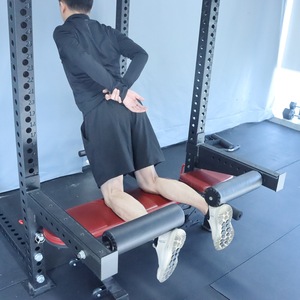 Accesorios de fitness para gimnasio, accesorio de estante eléctrico, rodillo para piernas, sentadillas divididas búlgaras, rodillo para sentadillas de una sola pierna para gimnasio en casa - Product Image 3