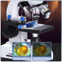 High Precision Rotatable Adjustable Binocular Electric Microscope for Lab Clinical Examination