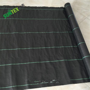 Toile de paillage paysagère anti-mauvaises herbes pour l'agriculture, Meilleure vente, 100% matière vierge PP tissé 100 g/m², Barrière anti-mauvaises herbes, Prix - Product Image 1