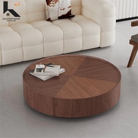 Meuble TV élégant de style mid-century moderne en bois, meuble TV vintage pour intérieurs de luxe