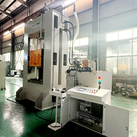 Presse hydraulique de type châssis Y32K-1 100T, haute rigidité, avec moteur servo PLC et pompe pour opérations de formage de métaux polyvalentes