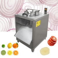 Commerciële professionele handmatige & elektrische fruit- en groentesnijder van roestvrij staal, aardappel snijmachine