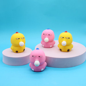 ของเล่นบีบฟองสบู่ Woby Chicky บีบง่าย บรรเทาความเครียด ช่วยเพิ่มอารมณ์ ผลิตจากซิลิโคนพลาสติก เป็นที่นิยมในตลาด - Product Image 3