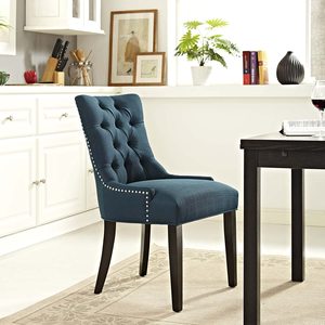 Chaise de <span class=keywords><strong>salle</strong></span> <span class=keywords><strong>à</strong></span> <span class=keywords><strong>manger</strong></span> moderne <span class=keywords><strong>à</strong></span> atmosphère simple, nouveau design, chaise de <span class=keywords><strong>salle</strong></span> <span class=keywords><strong>à</strong></span> <span class=keywords><strong>manger</strong></span> rembourrée en tissu avec garniture de tête de clou - Product Image 6