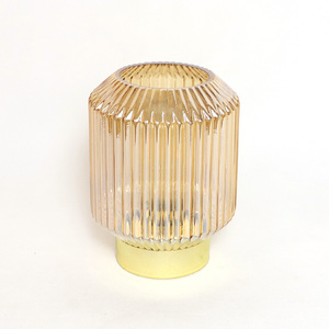 Lampe de table décorative nordique lampe de chevet en verre <span class=keywords><strong>veilleuse</strong></span> LED à vendre - Product Image 4