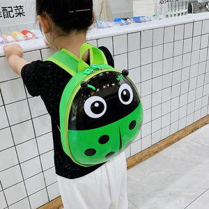 Nouveau petit sac à dos pour enfants coquille d'oeuf dessin animé coccinelle maternelle sac à dos étudiant <span class=keywords><strong>cartable</strong></span> - Product Image 3
