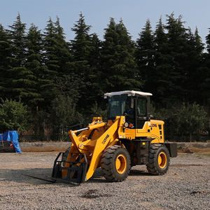 Bán Hot <span class=keywords><strong>loader</strong></span> DIESEL tập tin đính kèm thủy lực phía trước mini <span class=keywords><strong>loader</strong></span> 1.5 tấn <span class=keywords><strong>2</strong></span> tấn bánh xe tải với ngã ba - Product Image 4