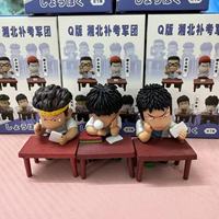 5 Stück/Set Anime-Figuren Japanischer Comic Slam Dunk Modell PVC Anime-Figur Q-Version Sakuragi Hanamichi Rukawa Kaede Anime-Statue